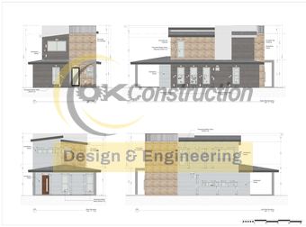 Proposed elevations