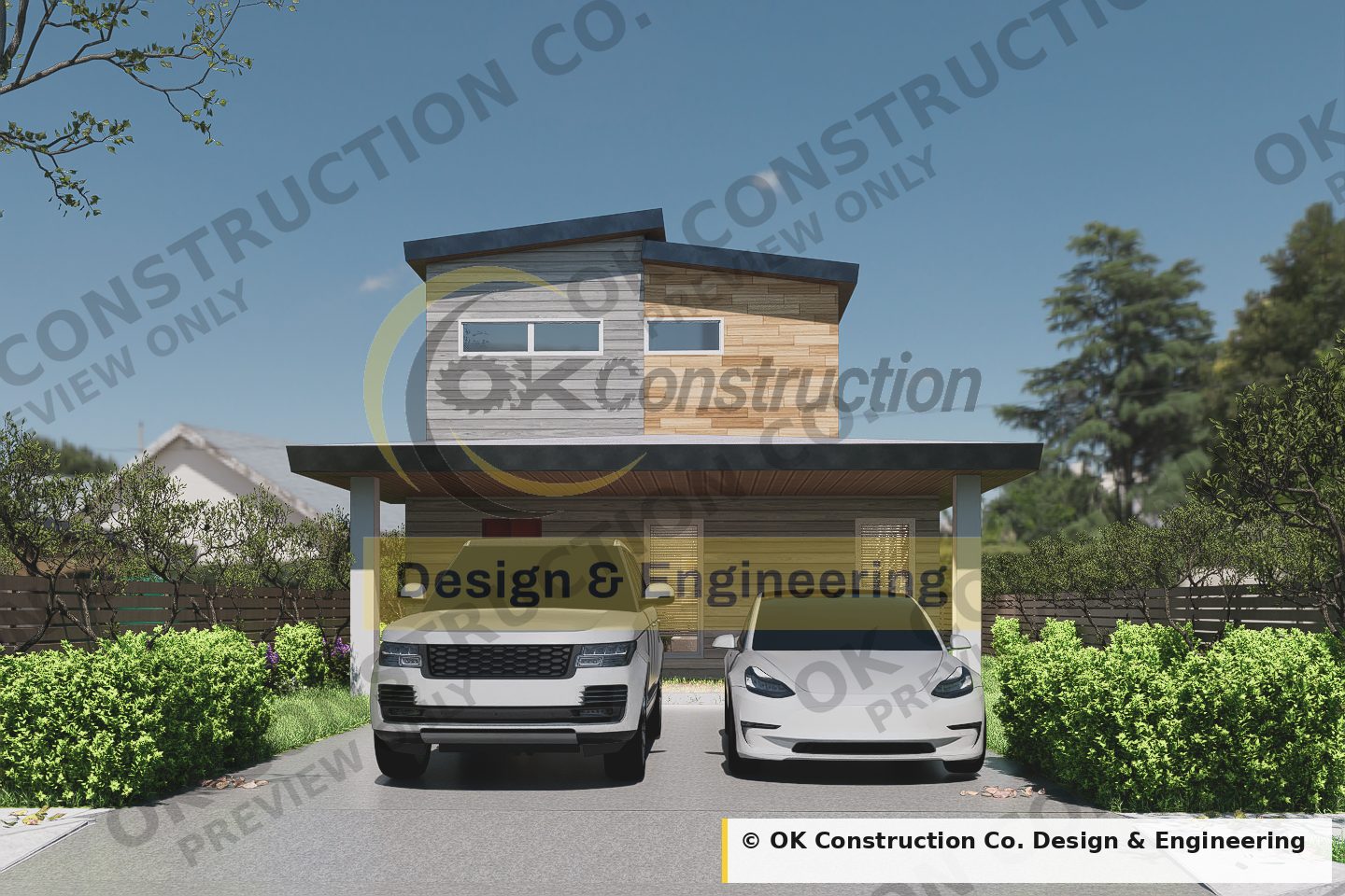 Street elevation — OKC-102, 323 Blaine Street