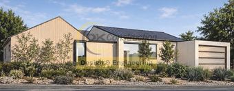 The finished house — photograph