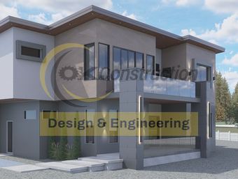 Entry and balcony — rendering