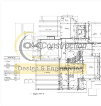Second floor plan