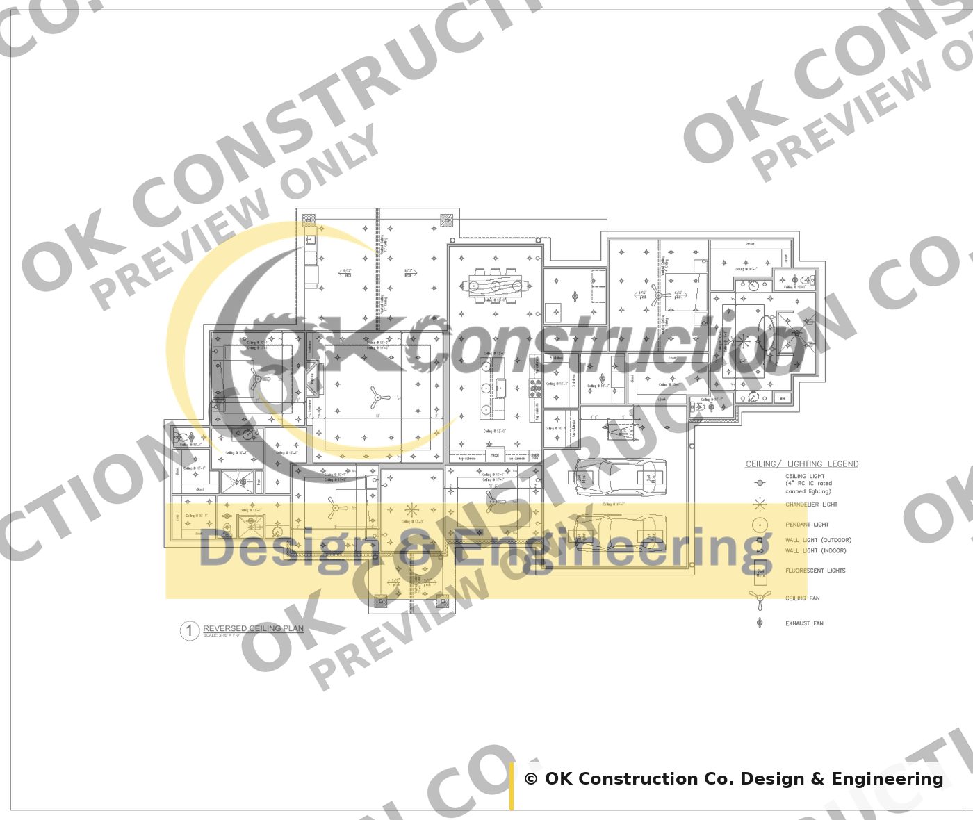 Reflected Ceiling Plan