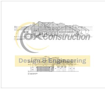South & east elevations