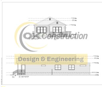 Front & right elevations