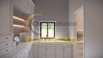 Butler's pantry — rendering