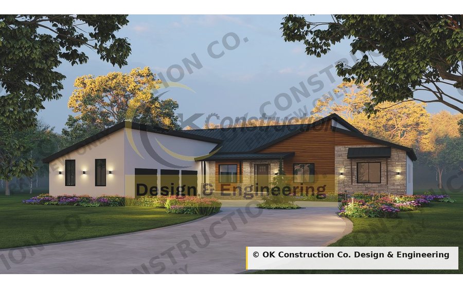 Hill Country Farmhouse — Hill Country Farmhouse house plan